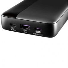 Батарея универсальная Intenso HE25000 25000mAh PD/3.1/140W + cable with a built-in E-marker chip (7350060) - Фото
