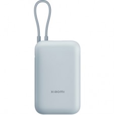 Батарея універсальна Xiaomi 10000 mAh 22.5W, Integrated Cable, blue (BHR9073GL) - Фото