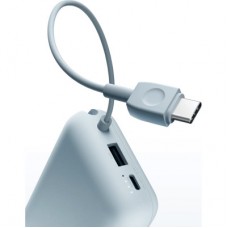 Батарея універсальна Xiaomi 10000 mAh 22.5W, Integrated Cable, blue (BHR9073GL) - Фото
