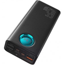 Батарея універсальна Baseus Amblight 26800mAh 65 W OE, black (P10022402113-00) - Фото