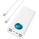 Батарея універсальна Baseus Amblight 26800mAh 65 W OE, white (P10022402223-00)