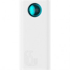 Батарея універсальна Baseus Amblight 26800mAh 65 W OE, white (P10022402223-00) - Фото