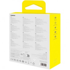 Батарея універсальна Baseus Amblight 26800mAh 65 W OE, white (P10022402223-00) - Фото
