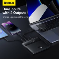 Батарея універсальна Baseus Blade 20000 mAh 100 W OE, black (PPBL000301) - Фото