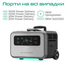 Зарядна станція Zendure SuperBase Pro 1500 Black (ZDSBP1500-BK-EU) - Фото