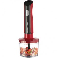 Блендер Russell Hobbs Hobbs заглибний Desire Red, 500Вт, чаша-500мл, вінчик, міні-подріб. (27140-56) - Фото