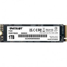 Накопитель SSD M.2 2280 1TB Patriot (P320P1TBM28) Накопитель SSD M.2 2280 1TB Patriot (P320P1TBM28)