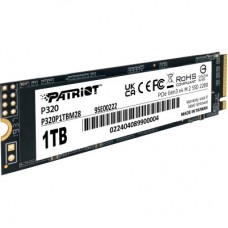 Накопичувач SSD M.2 2280 1TB Patriot (P320P1TBM28) - Фото