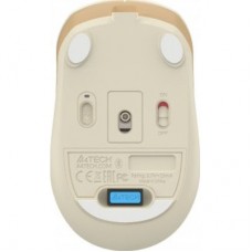 Мишка A4Tech FB26CS Air2 Bluetooth/Wireless Cafe Latte (4711421999236) - Фото