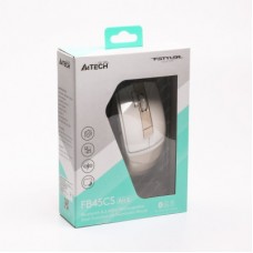 Мышка A4Tech FB45CS Air2 Bluetooth/Wireless Cream Beige (4711421999441) - Фото