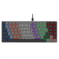 Клавіатура GamePro MK140R Red Swich Low Profile USB Dark Gray (MK140R) - Фото