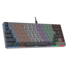 Клавіатура GamePro MK140R Red Swich Low Profile USB Dark Gray (MK140R) - Фото