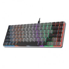 Клавіатура GamePro MK140R Red Swich Low Profile USB Dark Gray (MK140R) - Фото