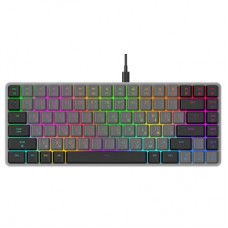 Клавіатура GamePro MK141R Red Swich Low Profile RGB USB Dark Gray (MK141R) - Фото