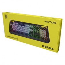 Клавіатура Hator Icefall USB Black/Grey (HTK401UA) - Фото