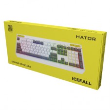 Клавіатура Hator Icefall USB White (HTK405UA) - Фото