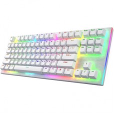 Клавіатура Hator Gravity X TKL Orange USB White (HTK551UA) - Фото