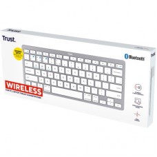 Клавіатура Trust Basics Bluetooth UA White (25486) - Фото