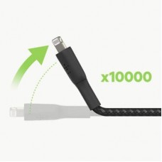 Дата кабель USB 2.0 AM to Lightning 1.0m black Belkin (CAA002BT1MBK) - Фото