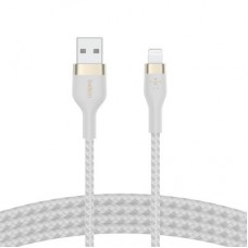 Дата кабель USB 2.0 AM to Lightning 1.0m white Belkin (CAA010BT1MWH)