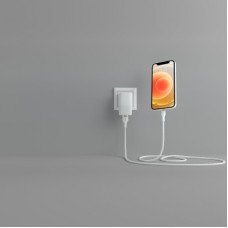 Дата кабель USB 2.0 AM to Lightning 1.0m white Belkin (CAA010BT1MWH) - Фото