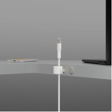 Дата кабель USB 2.0 AM to Lightning 1.0m white Belkin (CAA010BT1MWH) - Фото