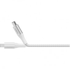 Дата кабель USB-C to USB-C 2.0m 240W white Belkin (CAB015BT2MWH) - Фото