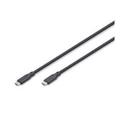 Дата кабель USB-C to USB-C 2.0m USB 4.0 Gen2 20G 240W 8K silicone black Digitus (AK-300344-020-S)