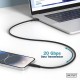 Дата кабель USB-C to USB-C 2.0m USB 4.0 Gen2 20G 240W 8K silicone black Digitus (AK-300344-020-S) Дата кабель USB-C to USB-C 2.0m USB 4.0 Gen2 20G 240W 8K silicone black Digitus (AK-300344-020-S)