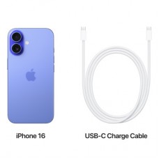 Мобільний телефон Apple iPhone 16 256 GB Ultramarine (MYEH3) - Фото
