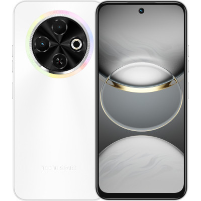 Мобільний телефон Tecno Spark 30C 8/256 GB Orbit White (4894947051791)
