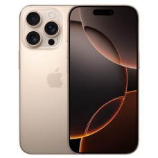 Мобільний телефон Apple iPhone 16 Pro 128 GB Desert Titanium (MYNF3) - Фото