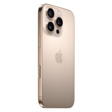 Мобільний телефон Apple iPhone 16 Pro 128 GB Desert Titanium (MYNF3) - Фото
