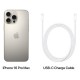 Мобильный телефон Apple iPhone 16 Pro Max 256GB Natural Titanium (REF A+) BREEZY (2QMYWY3)