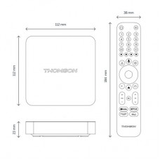 Медіаплеєр THOMSON Streaming Box 4K 2/32 GB 240G (241225) - Фото