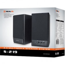 Акустична система REAL-EL S-219 Black - Фото