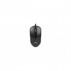 Мишка REAL-EL RM-211, USB, black - Фото