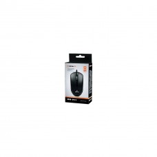 Мишка REAL-EL RM-211, USB, black - Фото