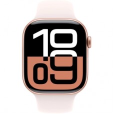 Смарт-часы Apple Watch Series 10 GPS 46mm Rose Gold Aluminium Case with Light Blush Sport Band - M/L - Фото