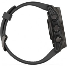 Смарт-годинник Garmin fenix 8 43 mm, AMOLED, Saph, CrbnGry Ti/Blk, Blk/PebblGryBnd, (010-02903-21) Смарт-годинник Garmin fenix 8 43 mm, AMOLED, Saph, CrbnGry Ti/Blk, Blk/PebblGryBnd, (010-02903-21) - Фото