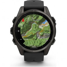 Смарт-годинник Garmin fenix 8 43 mm, AMOLED, Saph, CrbnGry Ti/Blk, Blk/PebblGryBnd, (010-02903-21) Смарт-годинник Garmin fenix 8 43 mm, AMOLED, Saph, CrbnGry Ti/Blk, Blk/PebblGryBnd, (010-02903-21) - Фото