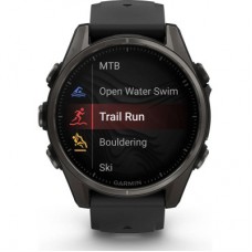 Смарт-годинник Garmin fenix 8 43 mm, AMOLED, Saph, CrbnGry Ti/Blk, Blk/PebblGryBnd, (010-02903-21) Смарт-годинник Garmin fenix 8 43 mm, AMOLED, Saph, CrbnGry Ti/Blk, Blk/PebblGryBnd, (010-02903-21) - Фото