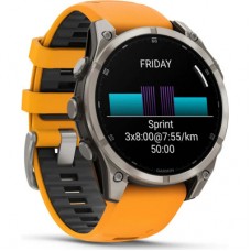 Смарт-годинник Garmin fenix 8 47 mm, AMOLED, Saph, Ti/Bare/Grpht, SparkOrg/GrphtBd, (010-02904-11) Смарт-годинник Garmin fenix 8 47 mm, AMOLED, Saph, Ti/Bare/Grpht, SparkOrg/GrphtBd, (010-02904-11) - Фото