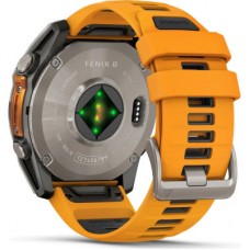 Смарт-годинник Garmin fenix 8 51 mm, AMOLED, Saph, Ti/Bare/Grpht, SparkOrg/GrphtBd, (010-02905-11) Смарт-годинник Garmin fenix 8 51 mm, AMOLED, Saph, Ti/Bare/Grpht, SparkOrg/GrphtBd, (010-02905-11) - Фото