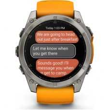 Смарт-годинник Garmin fenix 8 51 mm, AMOLED, Saph, Ti/Bare/Grpht, SparkOrg/GrphtBd, (010-02905-11) Смарт-годинник Garmin fenix 8 51 mm, AMOLED, Saph, Ti/Bare/Grpht, SparkOrg/GrphtBd, (010-02905-11) - Фото