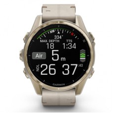 Смарт-годинник Garmin fenix 8 43 mm, AMOLED, Saph, SftGldSS/FogGryLeatherBnd, Excl, GPS (010-02903-40) Смарт-годинник Garmin fenix 8 43 mm, AMOLED, Saph, SftGldSS/FogGryLeatherBnd, Excl, GPS (010-02903-40) - Фото
