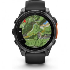 Смарт-годинник Garmin fenix 8 47 mm, AMOLED, Glass/SS, SlateGray Steel/Black, BlkBnd, GPS (010-02904-00) Смарт-годинник Garmin fenix 8 47 mm, AMOLED, Glass/SS, SlateGray Steel/Black, BlkBnd, GPS (010-02904-00) - Фото