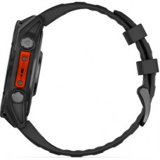 Смарт-годинник Garmin fenix 8 47 mm, AMOLED, Glass/SS, SlateGray Steel/Black, BlkBnd, GPS (010-02904-00) Смарт-годинник Garmin fenix 8 47 mm, AMOLED, Glass/SS, SlateGray Steel/Black, BlkBnd, GPS (010-02904-00) - Фото