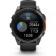 Смарт-часы Garmin fenix 8 47mm, AMOLED, Glass/SS, SlateGray Steel/Black, BlkBnd, GPS (010-02904-00)