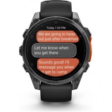 Смарт-годинник Garmin fenix 8 47 mm, AMOLED, Glass/SS, SlateGray Steel/Black, BlkBnd, GPS (010-02904-00) Смарт-годинник Garmin fenix 8 47 mm, AMOLED, Glass/SS, SlateGray Steel/Black, BlkBnd, GPS (010-02904-00) - Фото